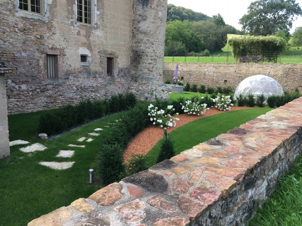 Aménagement d'un jardin à la Française - Aménagement Paysager à Sennecey-le-Grand